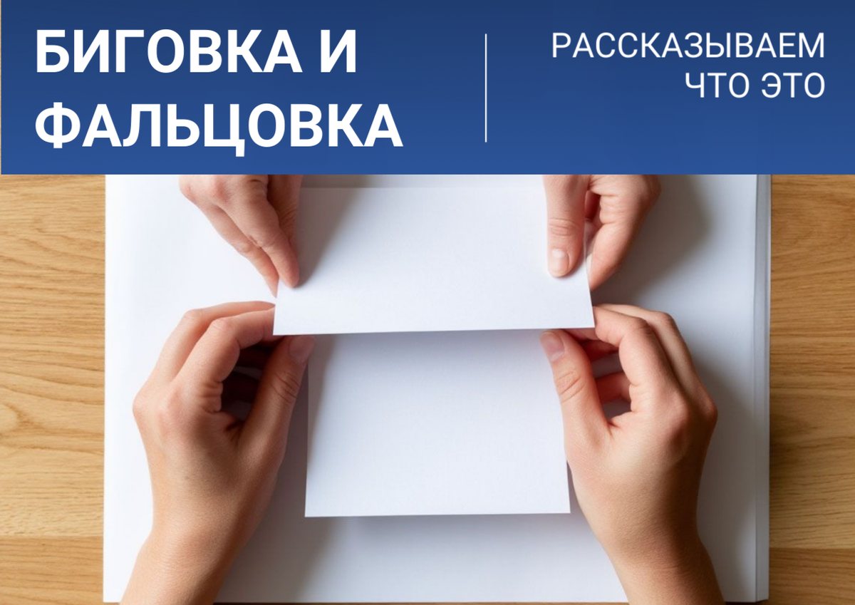 Бумагу можно сгибать руками. Но справитесь ли вы, если тираж - 10 000 шт?