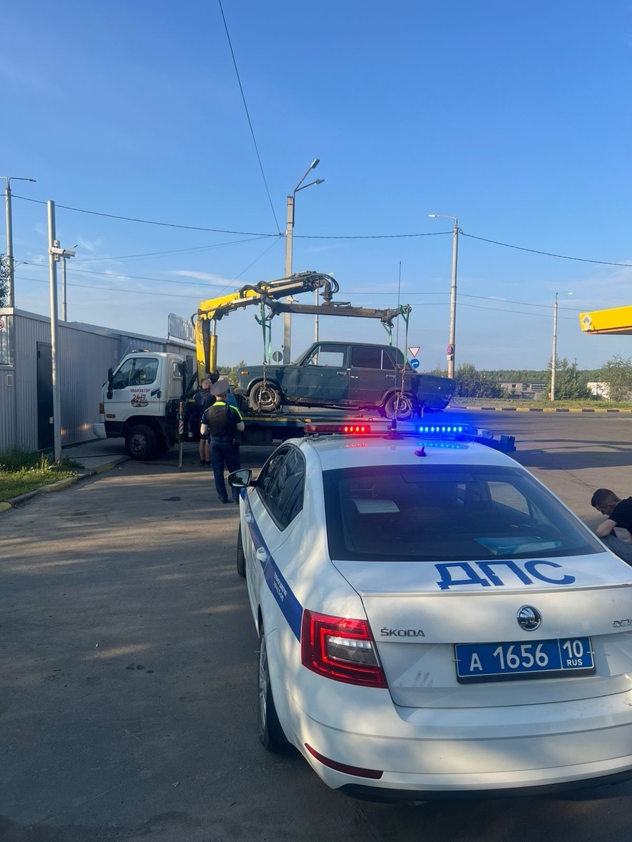    Фото: госавтоинспекция Петрозаводска/ ВКонтакте