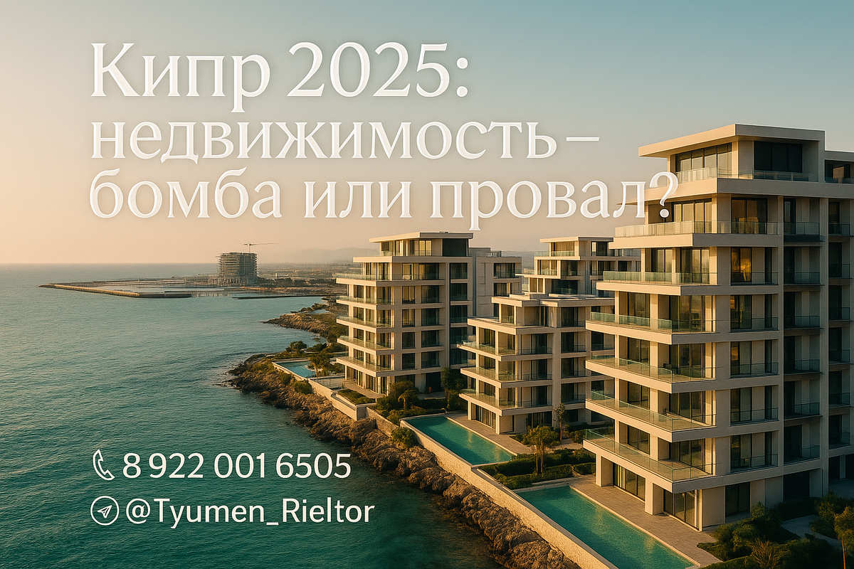    Кипр 2025: недвижимость – бомба или провал? Святослав Шакин