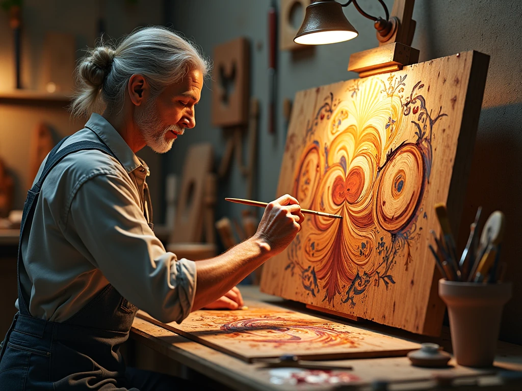 Художник росписи по дереву