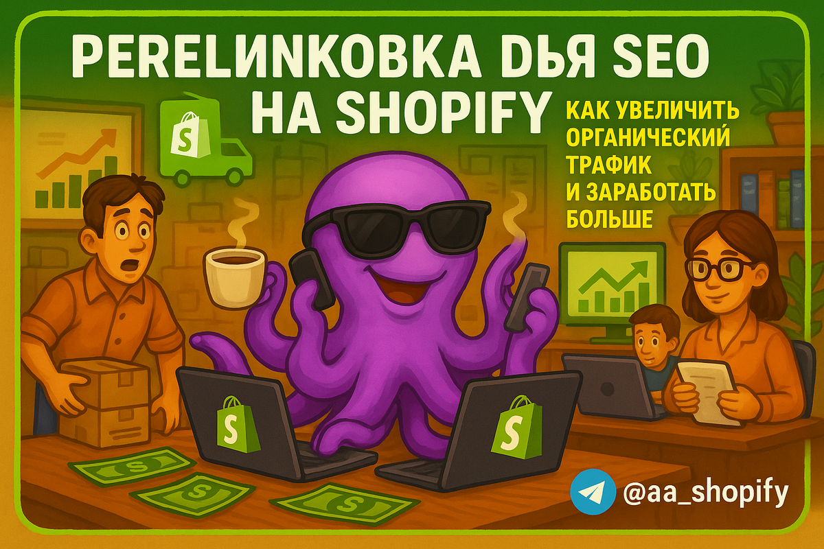    Перелинковка для SEO на Shopify: Как увеличить органический трафик и заработать больше aa_ecom