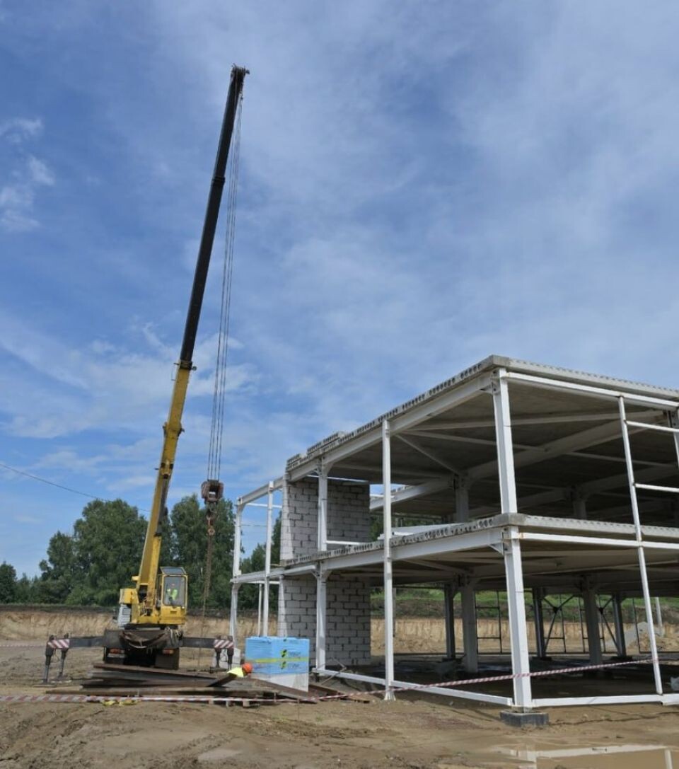   Завод про производству мяса индейки в селе Дружба Целинного района. Источник: Виктор Томенко