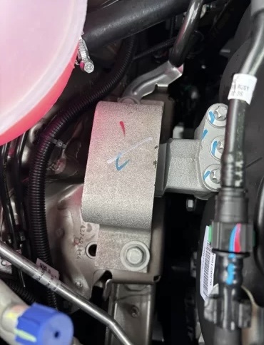 Новая опора двигателя 