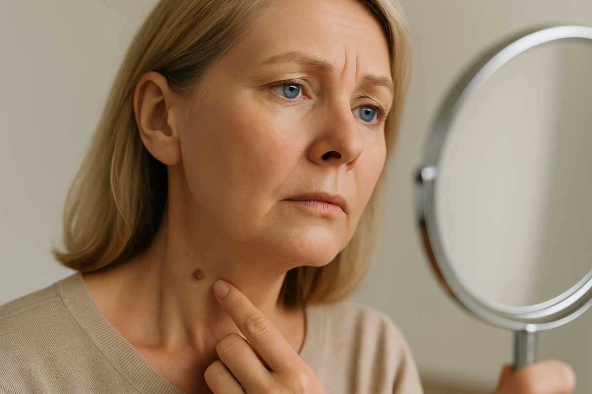 Папилломы на шее у женщин 40+