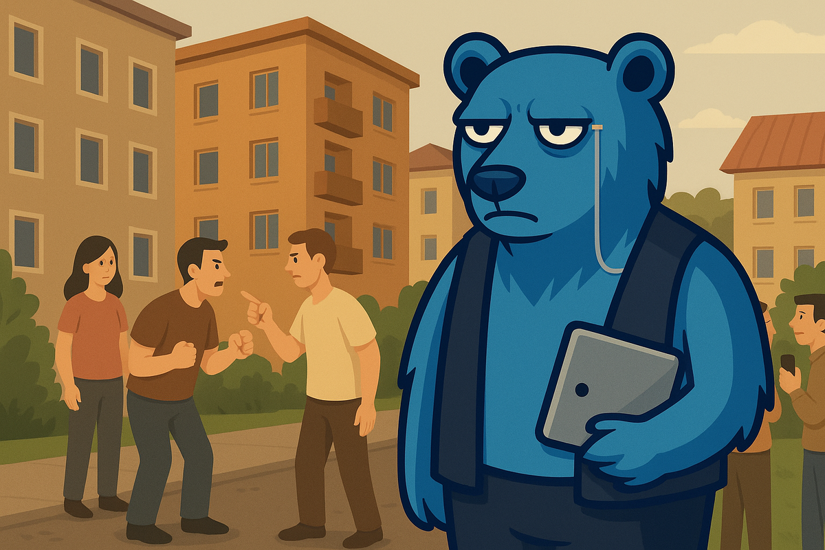 Томский хроникер Фома Силантьевич также присутствовал на встрече с избирателями на улице Вокзальной