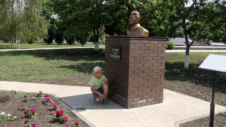 Сеня с И.В.Сталиным