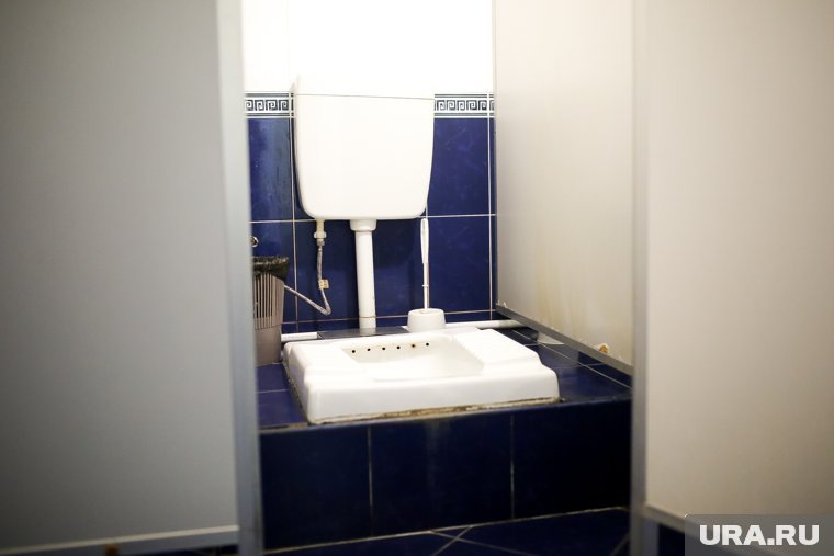 В туалетах в цирке установлена чаша Генуя. Фото: Денис Моргунов © URA.RU