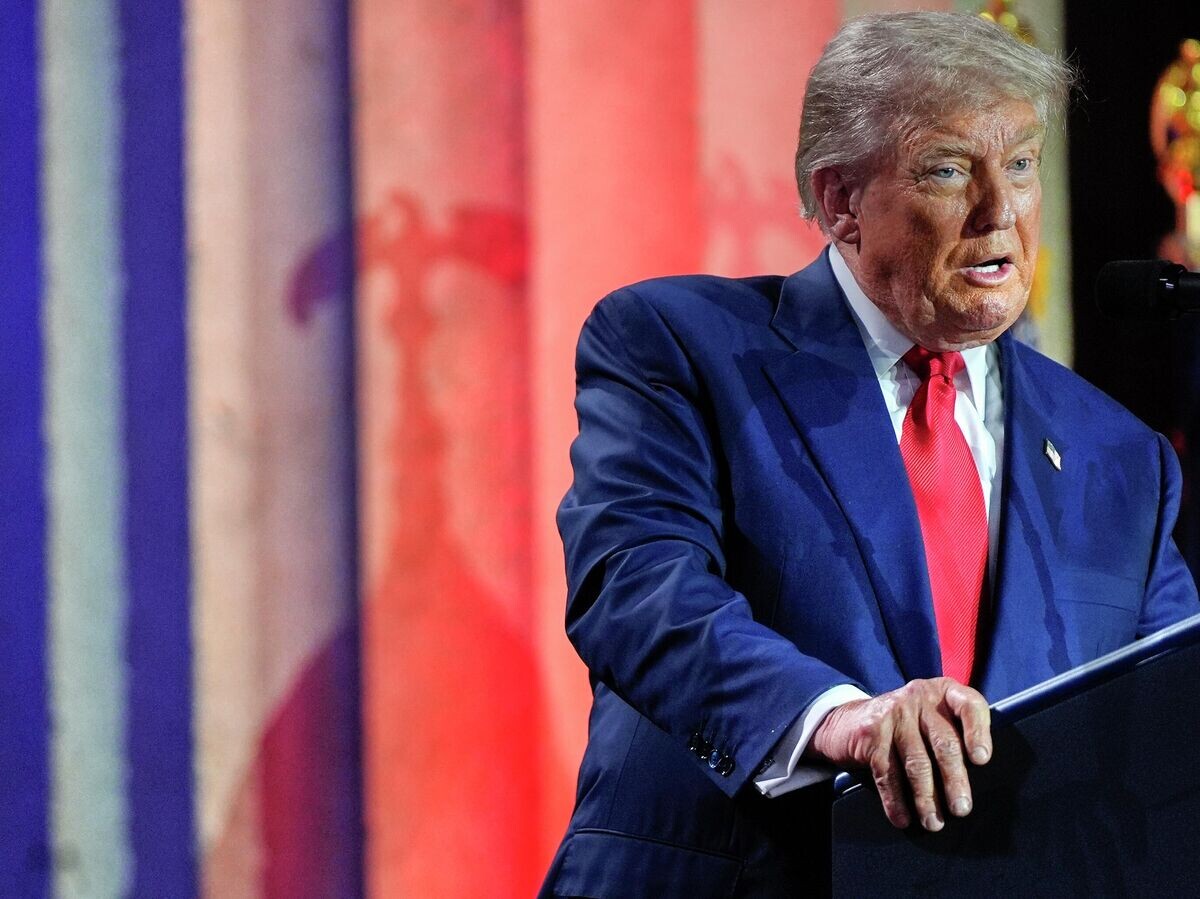    Президент США Дональд Трамп© AP Photo / Julia Demaree Nikhinson