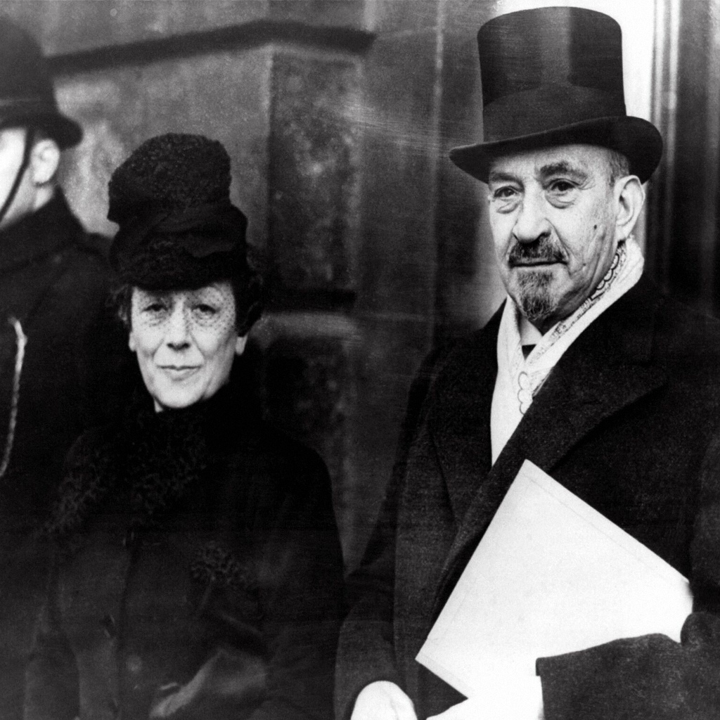 Фото из архивов Хаим Вейцмана с женой