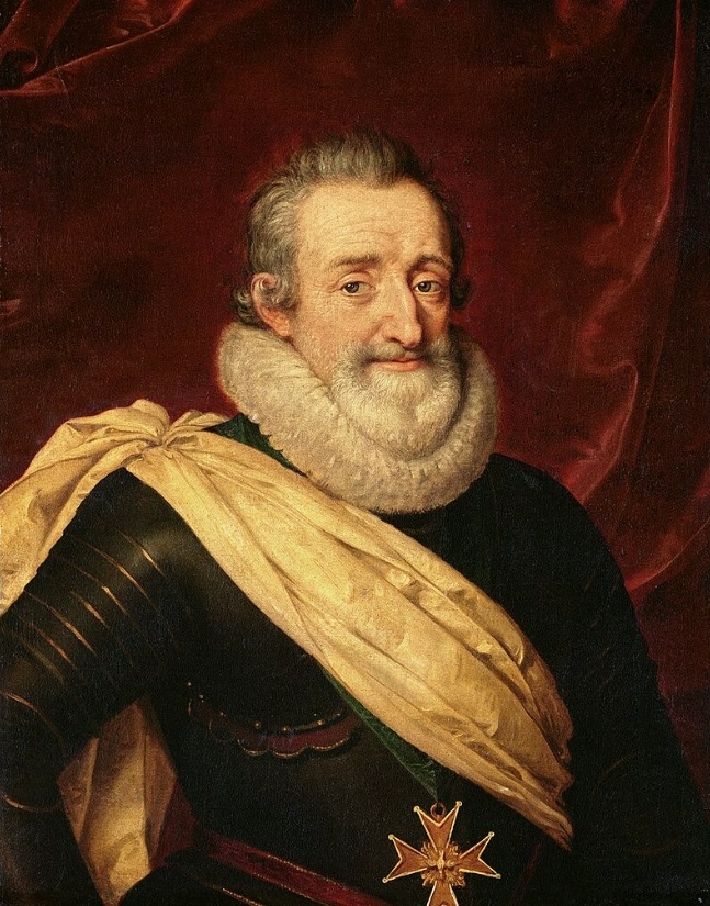 Генрих 4. Портрет кисти Франса Пурбуса Мл. Лувр, Париж