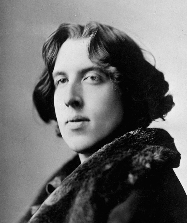 молодой Оскар Уайльд  