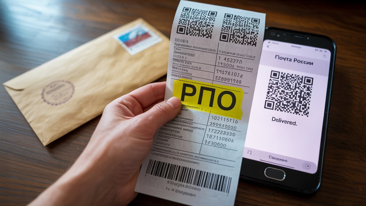 Почта России где найти трек-номер? 