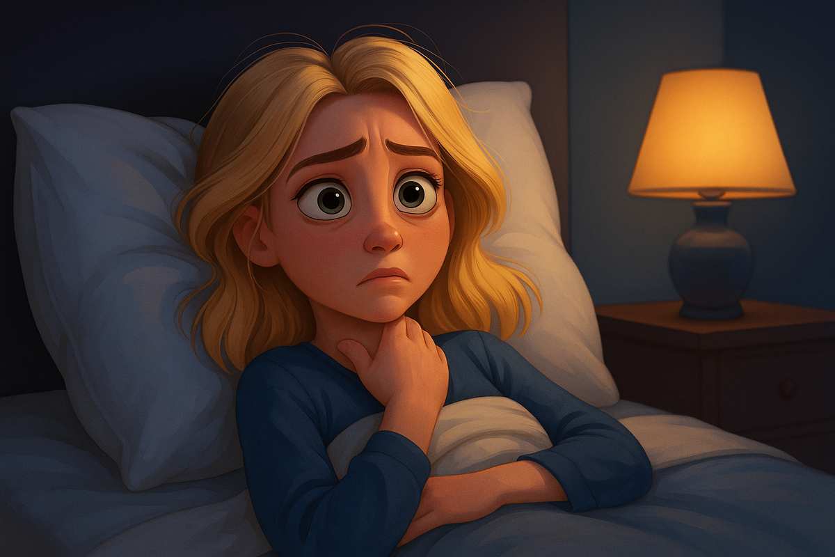 Ощущение → страх → контроль → усиление симптома → ещё больше страха