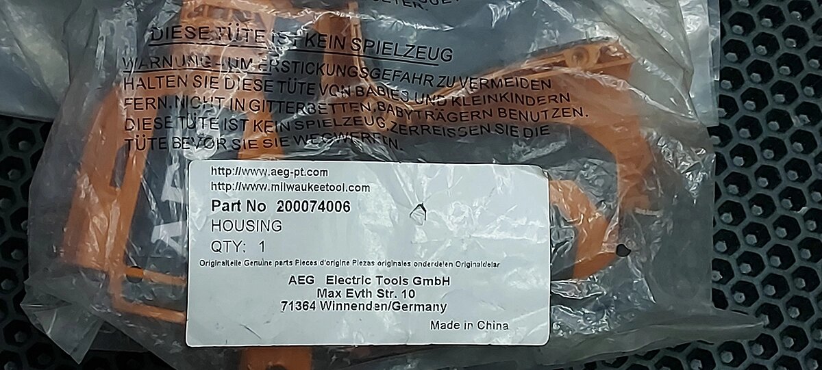 Корпус 200074006 для AEG BS 12 C 2 