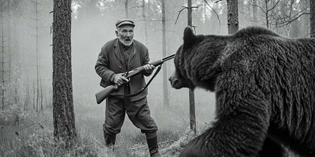 «Никто не думал, чем это обернётся»: 35 охотников пошли на медведя-людоеда, но вернулись не все