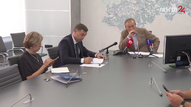 Фото: Скриншот прямой трансляции ЛенТВ24