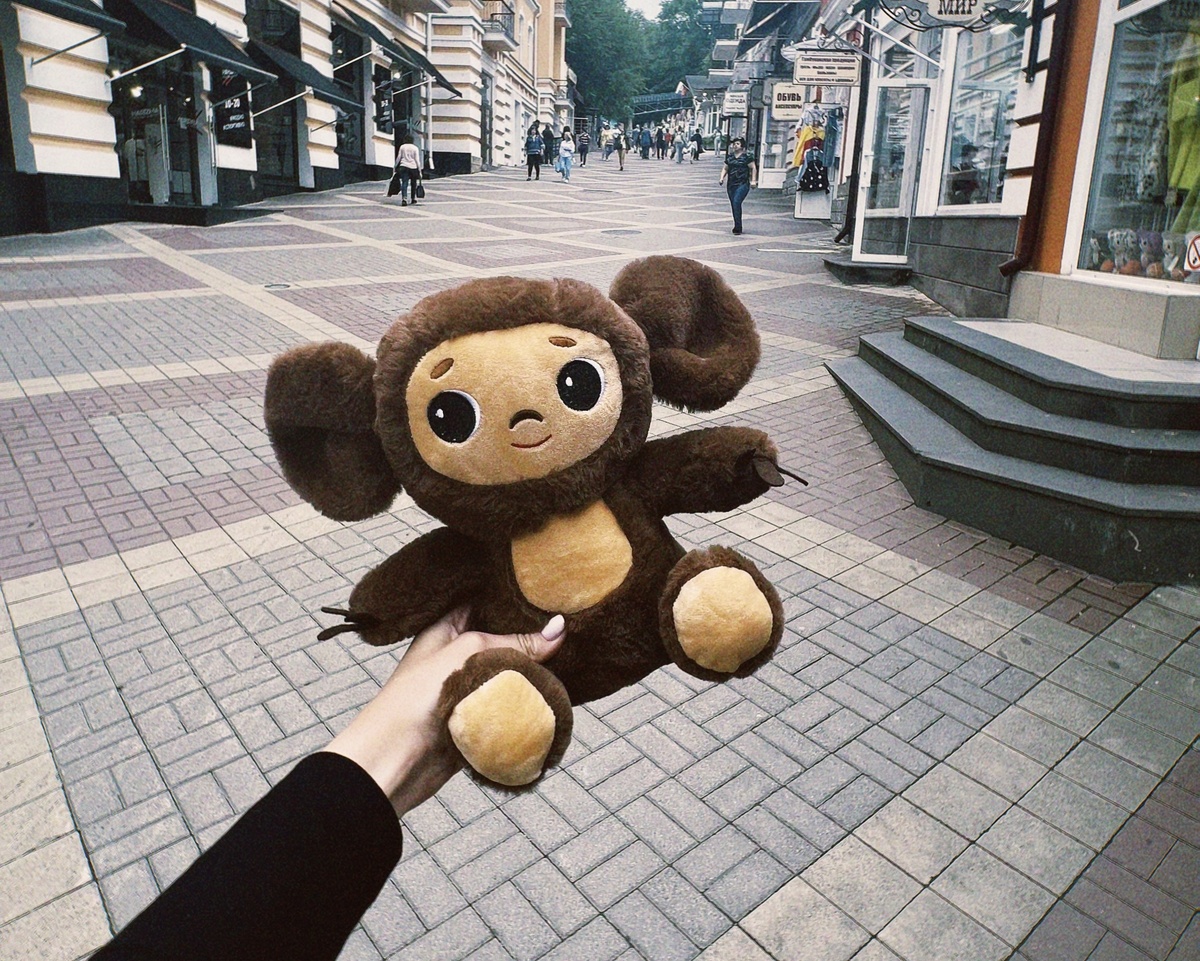 Я и сама еще радуюсь всему, что предназначено для детей. Вот, например, не могла устоять перед любимым героем в Кисловодске.  