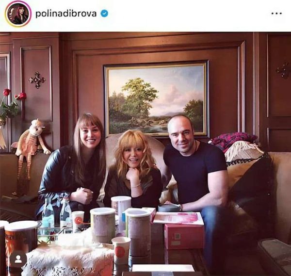    Диброва, Товстик и Алла Пугачева. Фото: соцсети
