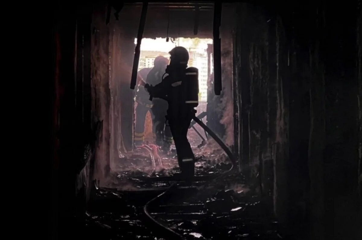    Во Львове при пожаре в общежитии ВСУ пострадали шесть человек