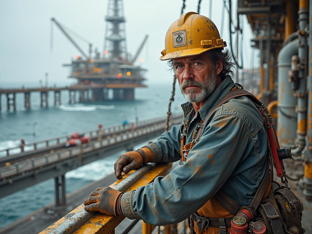 Профессия: Слесарь по монтажу и ремонту оснований морских буровых и эстакад 