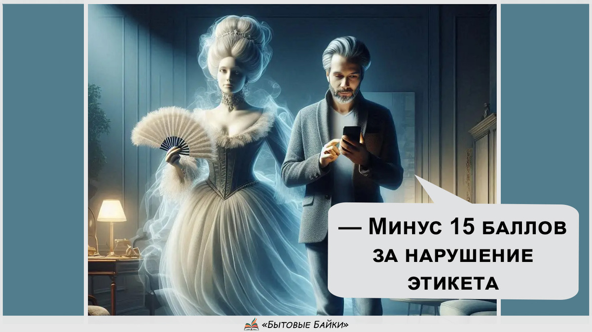 Мой рейтинг вежливости контролирует призрак - Рассказ