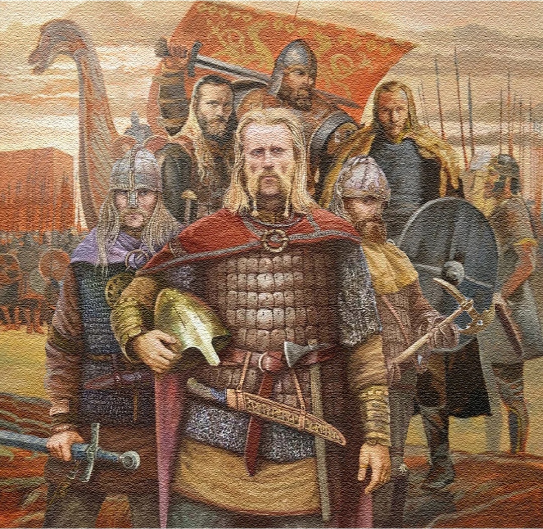 Конунг Рюрик со своей дружиной