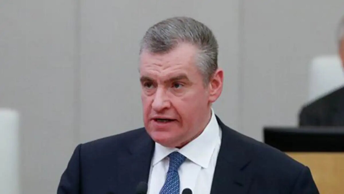    Лидер ЛДПР Леонид Слуцкий.