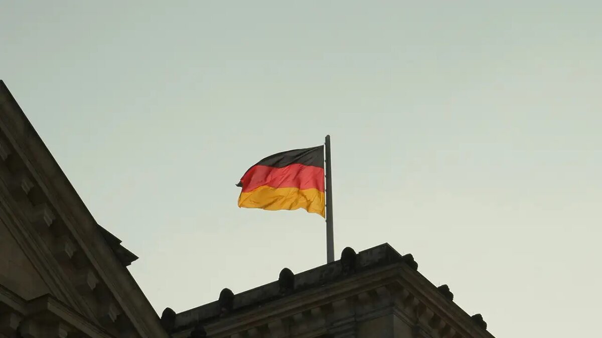    Флаг Германии.