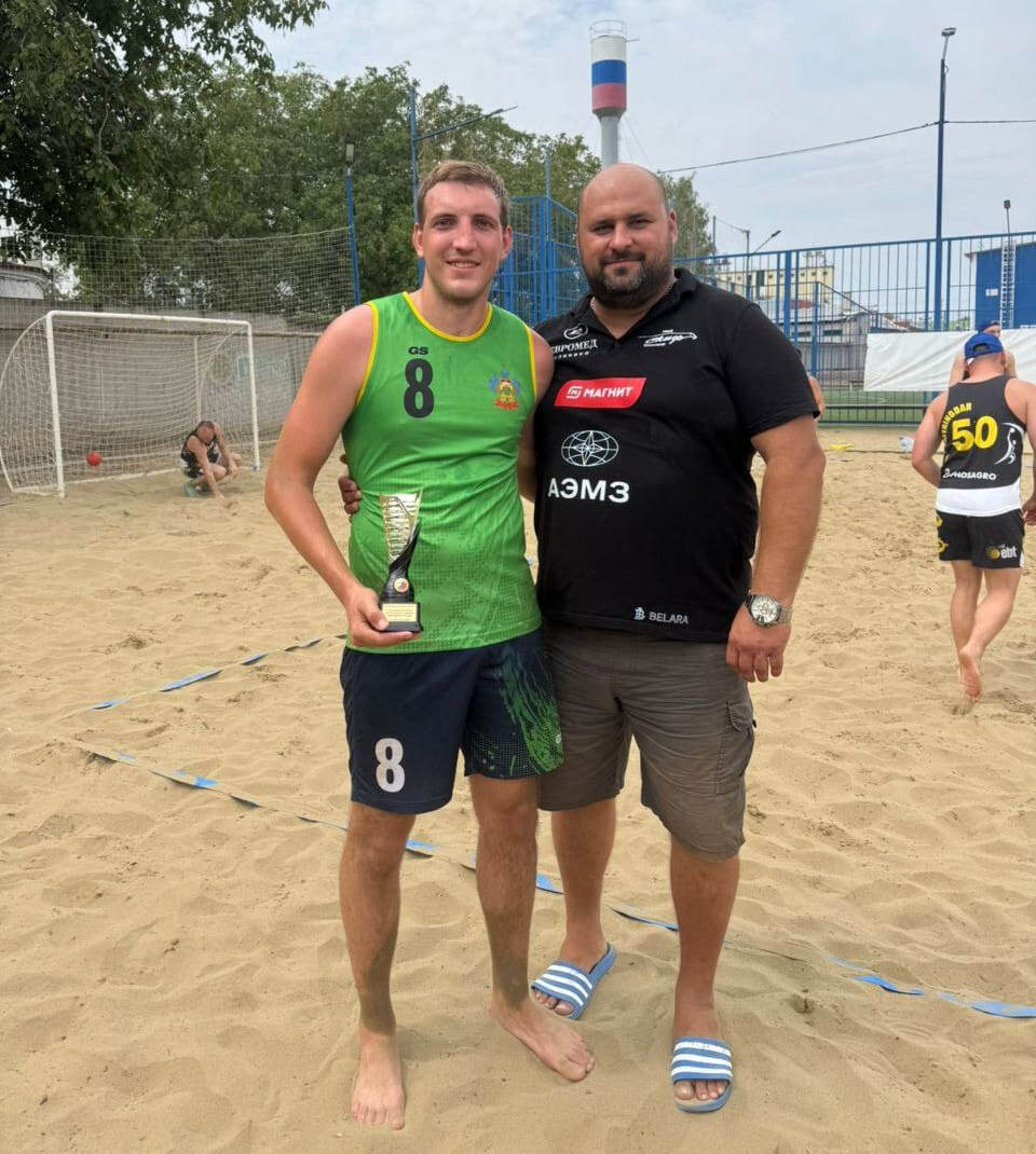    Дмитрий Калинин и тренер Ян Пихтярев