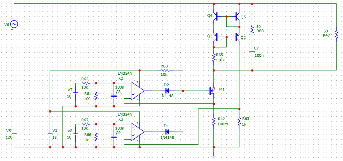 Драйвер для питания светодиодов со стабилизацией напряжения и тока.