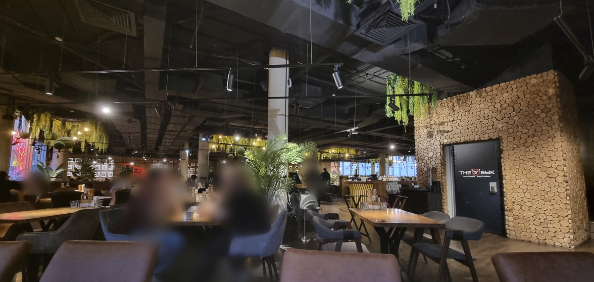 "the Бык", интерьер