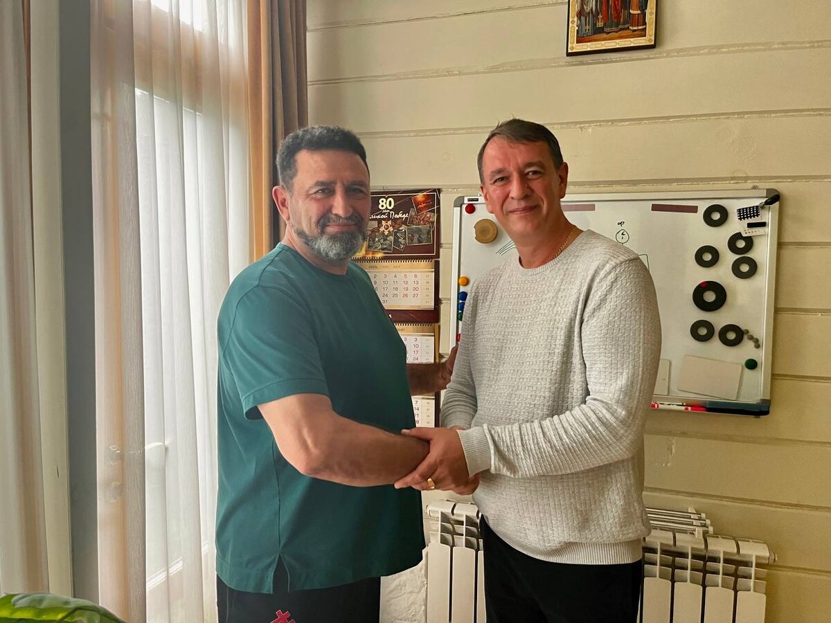 Дмитрий Владимирович Лебедев, Вениамин Иванович Сущевский в рамках встречи по обмену опытом.