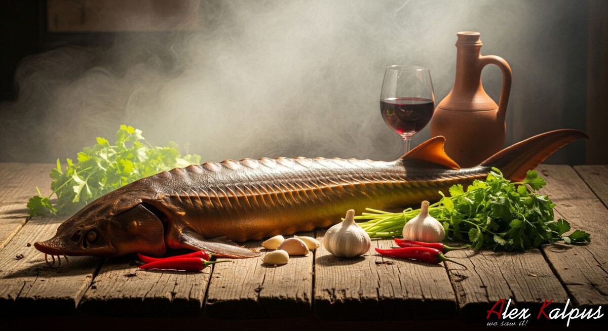 Суп-харчо из осетрины с орехами:, забытый шедевр грузинской кухни Если честно сказать, есть куча версий этого супа, но у меня есть своя. Это из анналов семейных рецептов. Хотя я так понимаю, что это примерно разговор о начале 60-х, прошлого века.