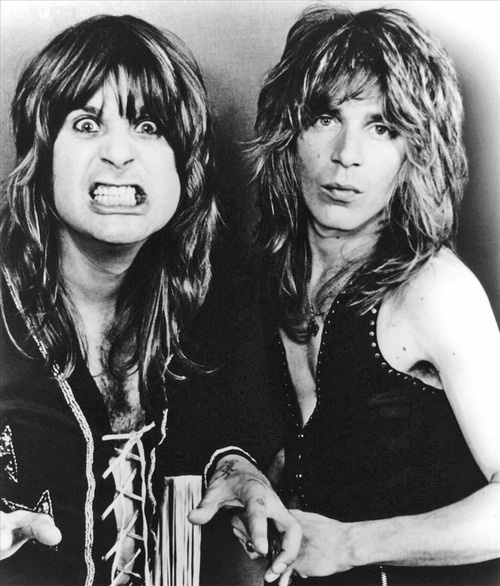 Ozzy Osbourne и Randy Rhoads. Фото из открытых источников.