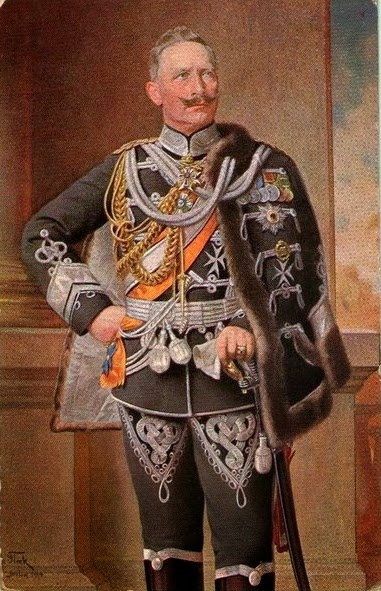 Немецкий канцлер Вильгельм Второй.