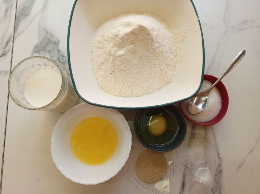 Ингредиенты для теста