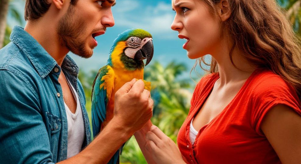 Любовь под одной крышей: Как попугай стал посредником в конфликте