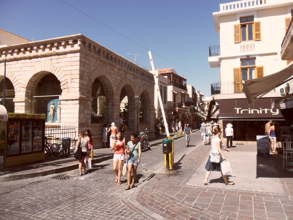 Город Ретимно. Венецианская лоджия