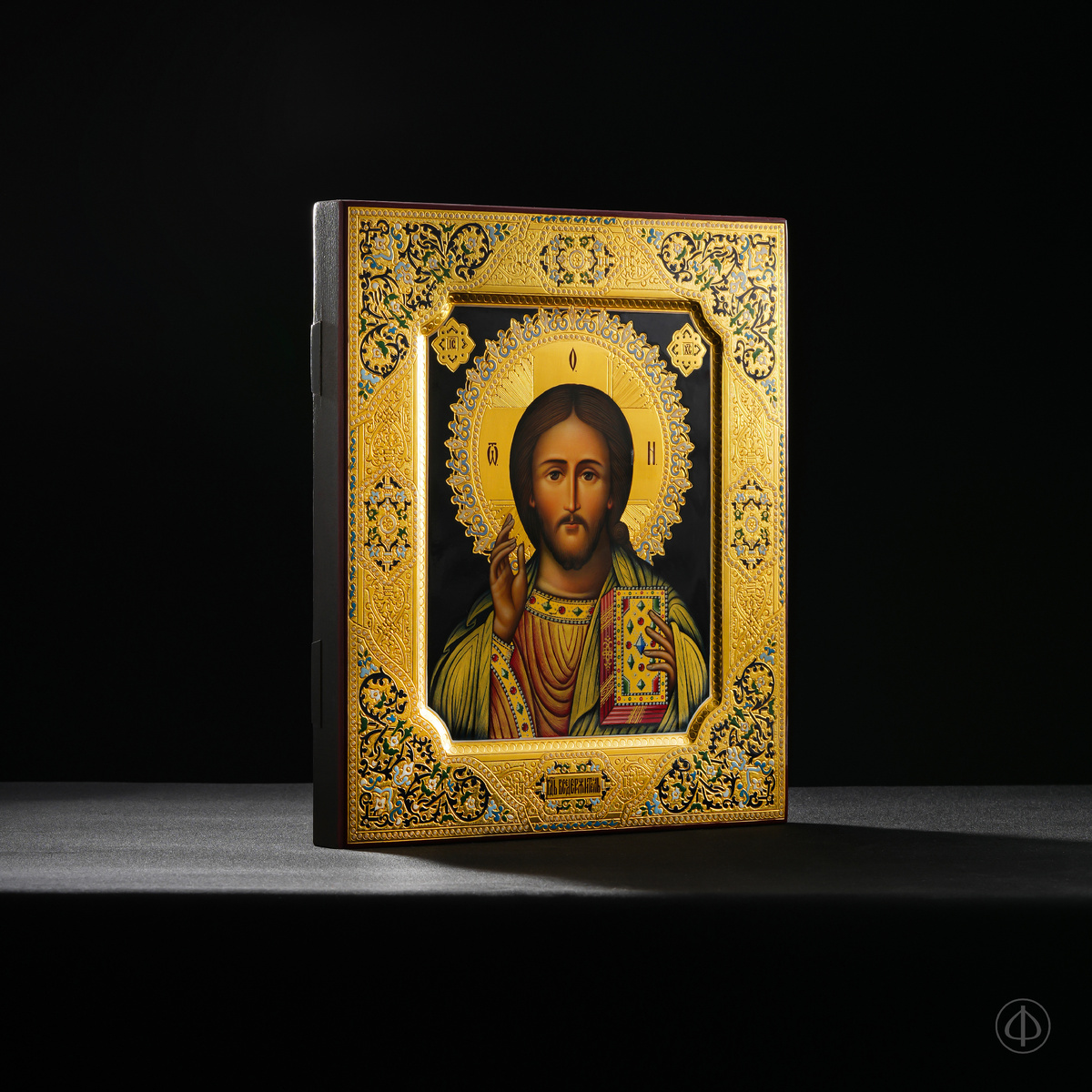 Икона ручной работы - «Господь Вседержитель»