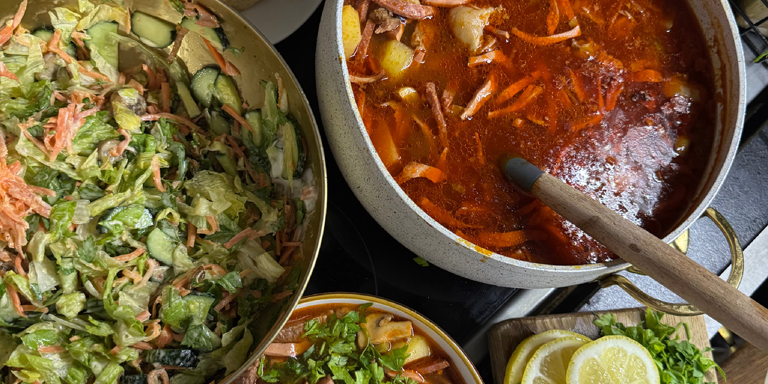 Готовка на семью из пяти человек