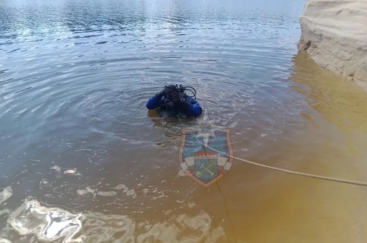    Спасатели достали труп мужчины из карьера в поселке Ленобласти