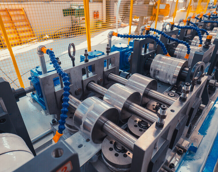 Линия профилирования металла от китайского производителя