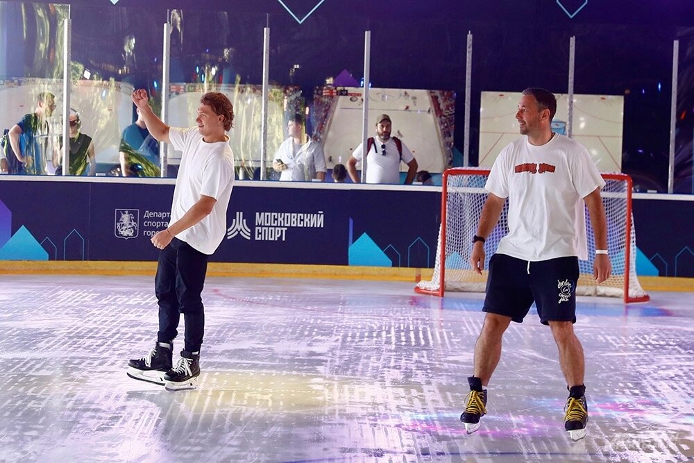    Илья Ковальчук и Кирилл Капризов. Фото: АиФ/ Игорь Харитонов