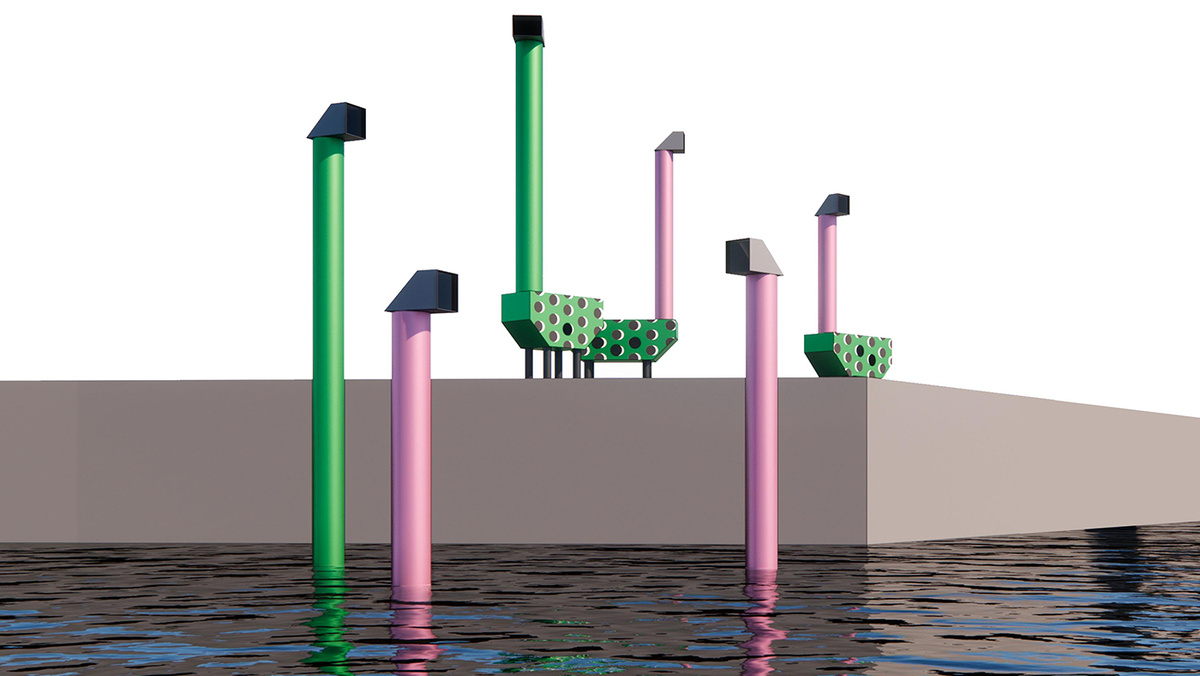   Предоставлено организатором- Михаил Скворцов, эскиз к проекту «Семья перископов»