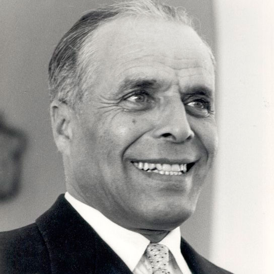 Хабиб Бургиба, первый президент Туниса