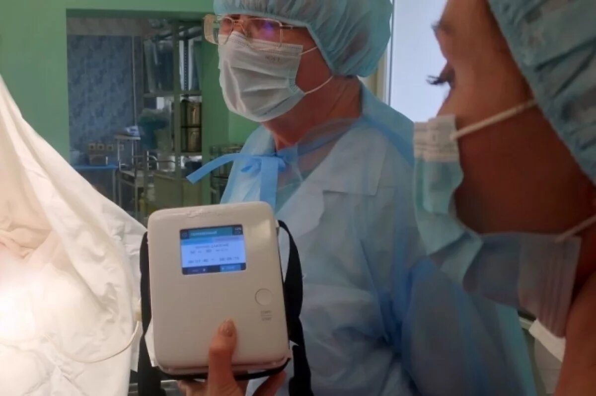    В уральских больницах стали применять инновационные аппараты от ран