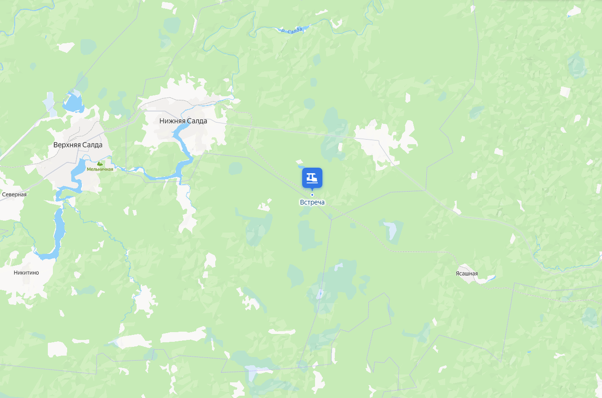 О.п. Встреча на карте