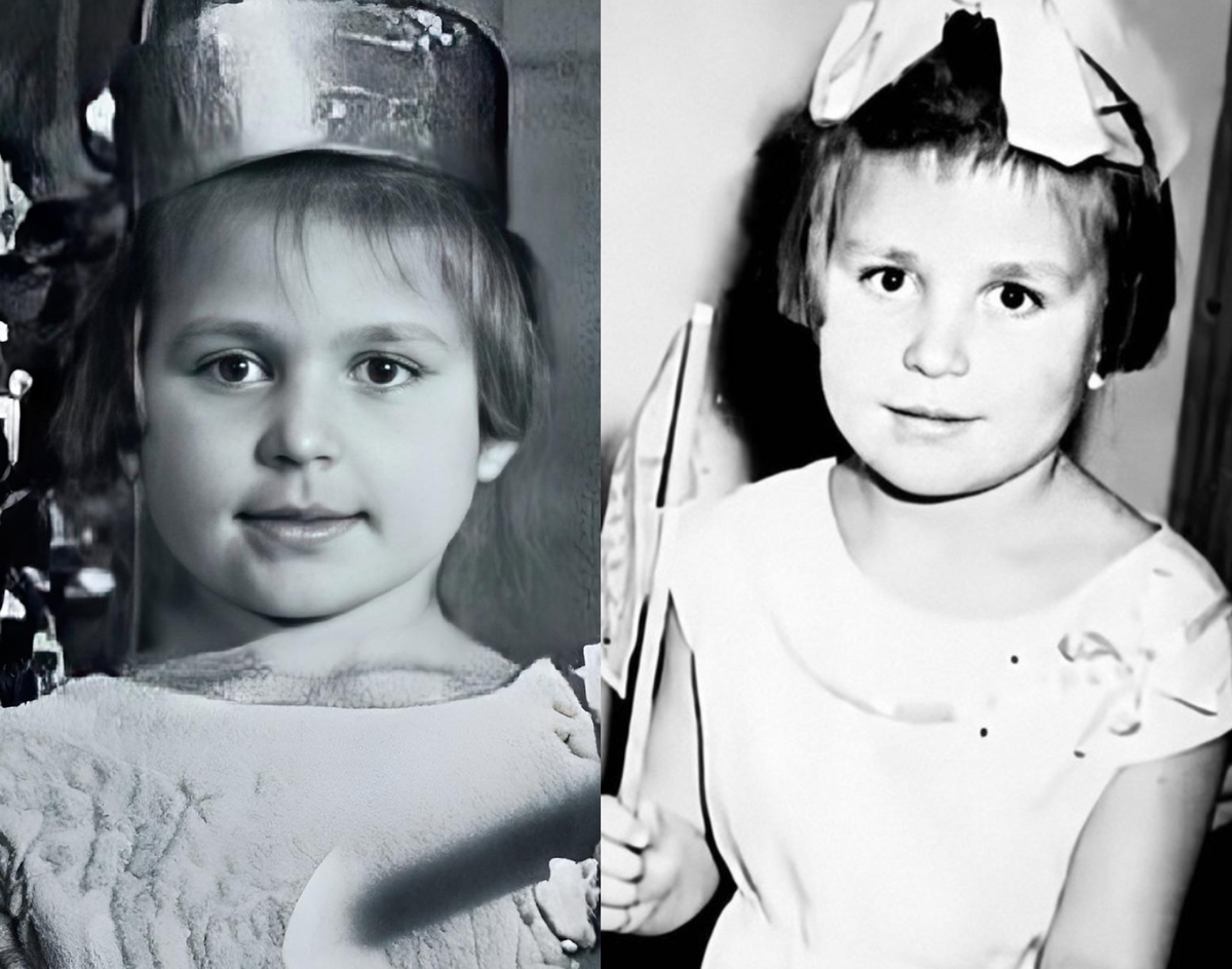 Татьяна Кравченко в детстве