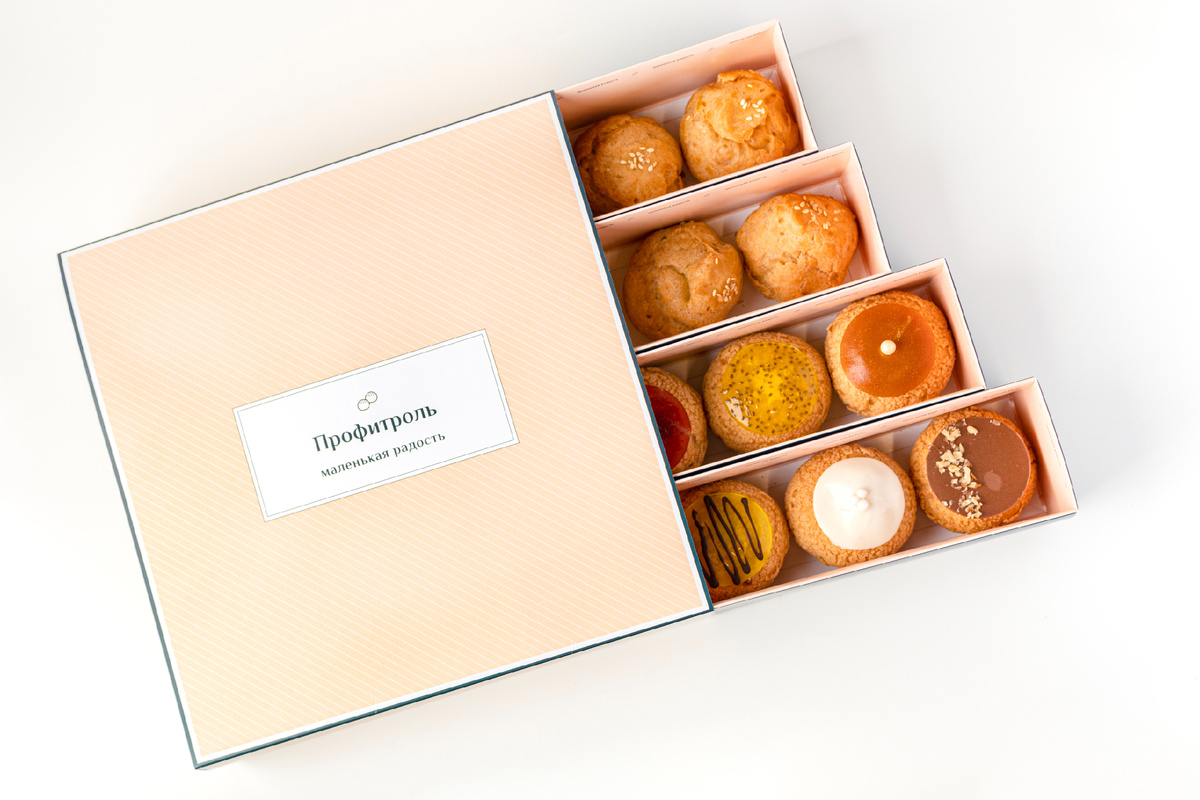Набор профитролей Дегустационный, 16 шт