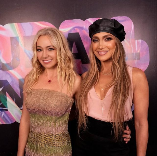    Яна Рудковская и Дженнифер Лопес